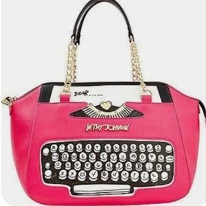 Collector Typewriter Betsey Johnson Tote Bag